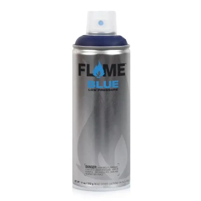 Flame Blue Spray Paint 400ml FB-428 Cosmos Blue Dark