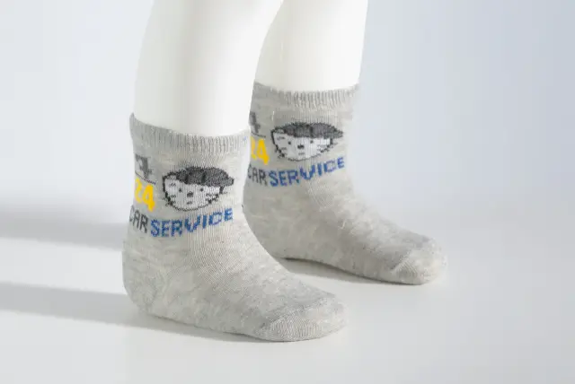Socks Baby Car Service Γκρι