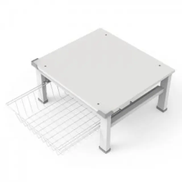 Meliconi Base Space Basket 070-0593 Βάση Πλυντηρίου/Στεγνωτηρίου από Πλαστικό με Συρτάρι 60x60εκ. 3