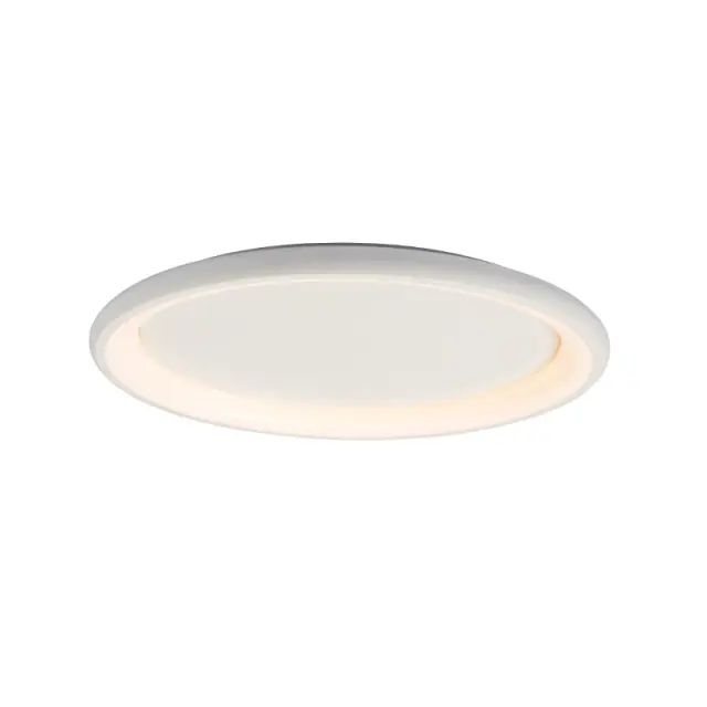 ΟΡΟΦΗΣ Φ/Σ LED 73W DIMMER CCT 5250LM ΛΕΥΚΟ ΜΕΤΑΛΛΙΚΟ D81XH8,5CM DIANA / BR71LEDC81WHCCT