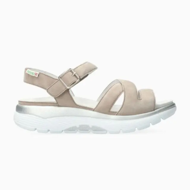 Mephisto/Sano Πέδιλα Γυναικείο δέρμα Nubuck Μπεζ SAN/NOANE L/TAUPE