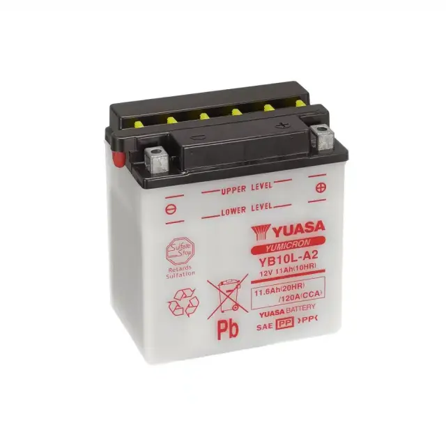 Μπαταρία Μοτοσυκλέτας YUASA YB10L-A2 12V 11Ah Χ/ΥΓΡΑ