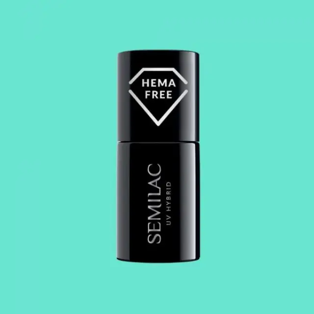 Semilac Ημιμόνιμο Βερνίκι 439 Strong Turquoise 7ml