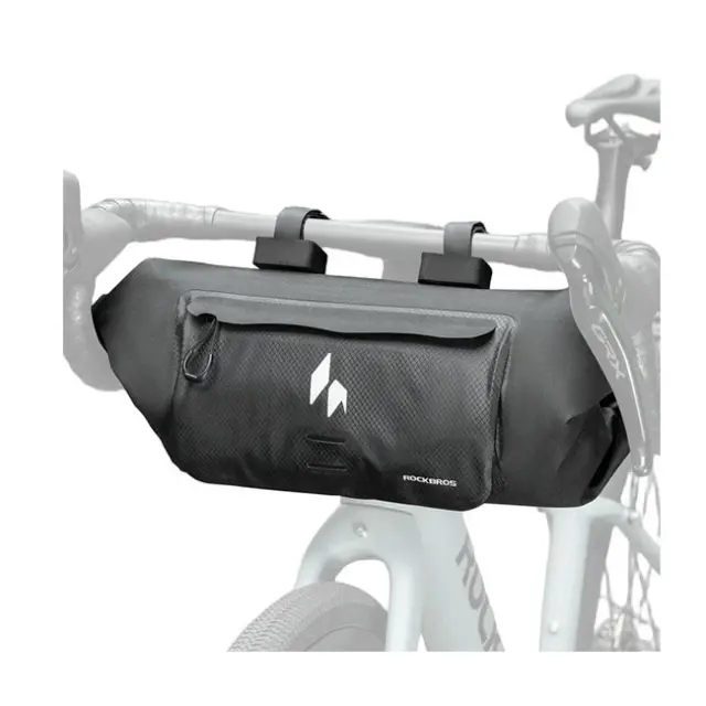 Rockbros AS-154 Waterproof Handlebar Bicycle Bag 8L Black