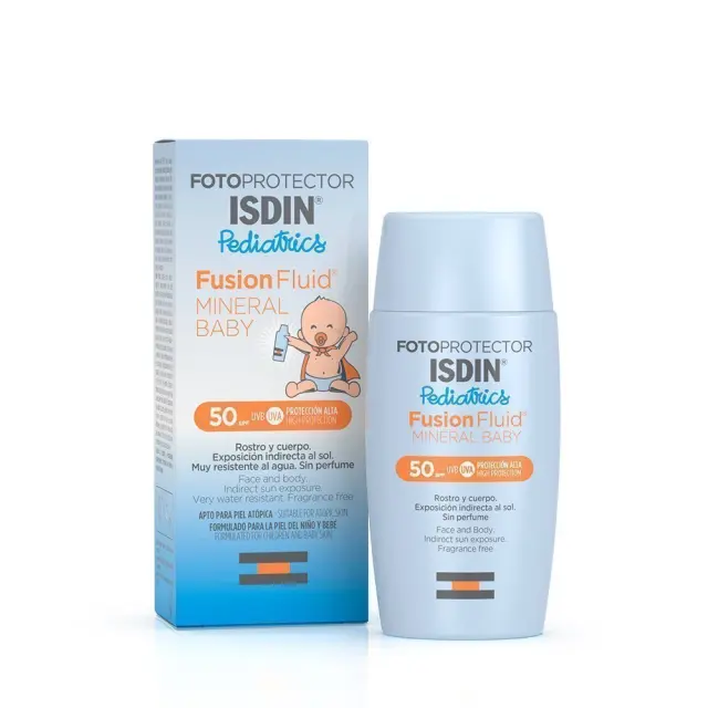 ISDIN Fotoprotector Pediatrics SPF50 Fusion Fluid Mineral Baby 50ml