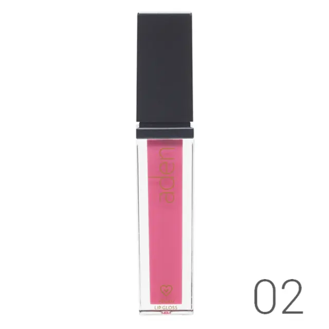 ADEN VEGAN LIP GLOSS 02 BABY PINK 5ML