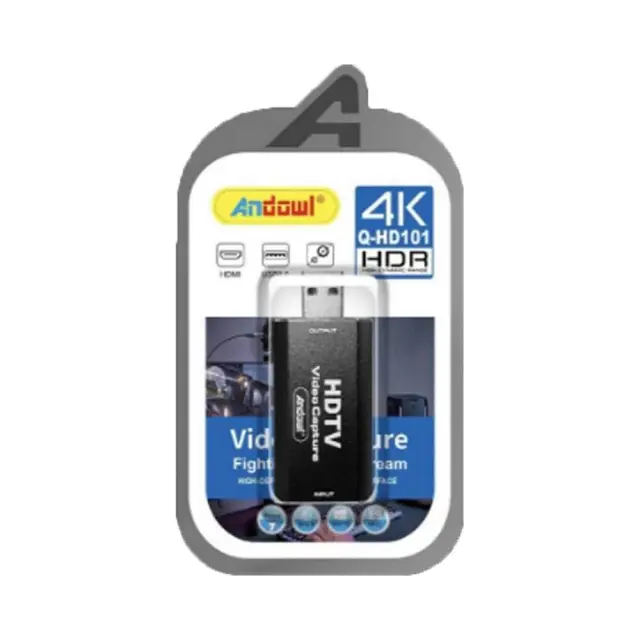 Εξωτερική Κάρτα Εικόνας & Ήχου Andowl HDTV HDMI To USB Video Capture 2