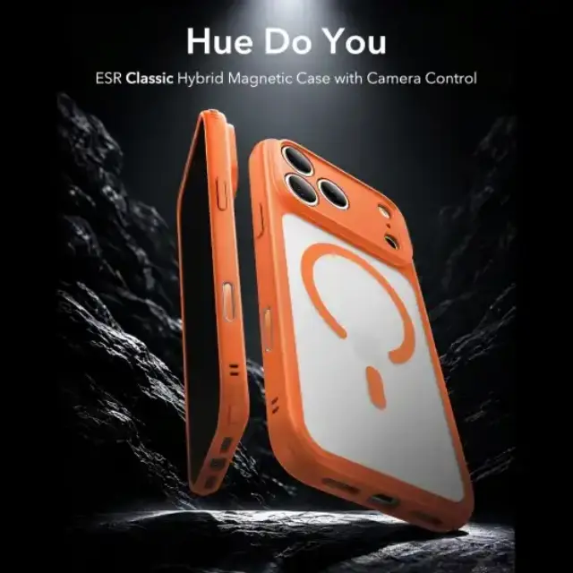 Esr Θήκη Κινητού iPhone 17 Pro Max / 18 Pro Max Classic Hybrid Magsafe Frosted Orange 2