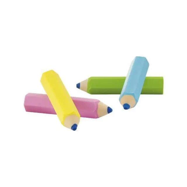 Wedo Γόμες Σετ Χρωματιστά Μολύβια 4 τεμ. (5996099)