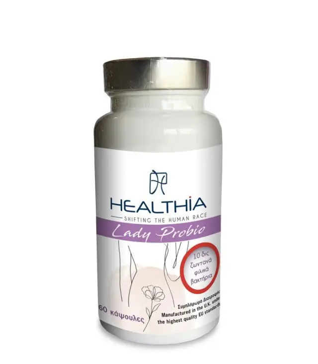 HEALTHIA Lady Probio, Προβιοτικά για Γυναίκες, 60 caps