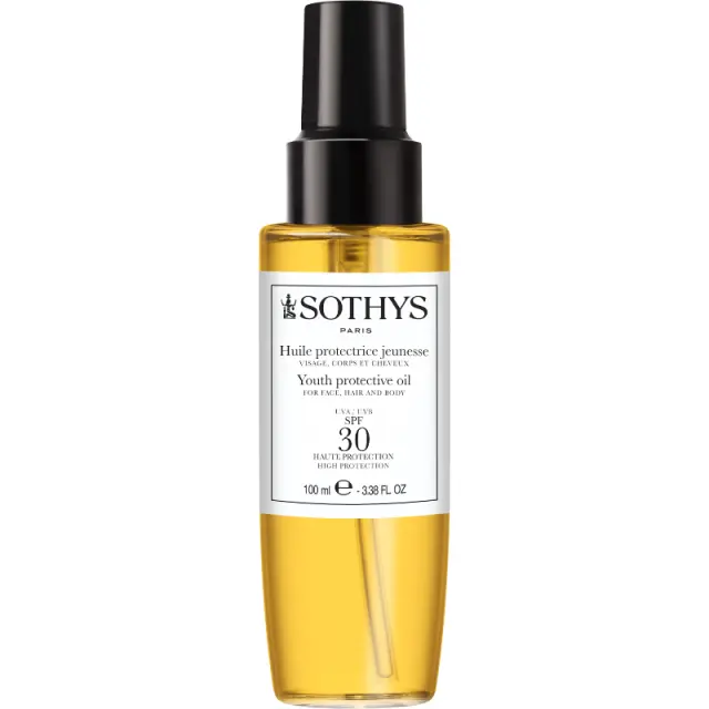 Sothys Youth Protective Oil Spf 30 – Face, Body & Hair Αντηλιακό Λάδι 100ml
