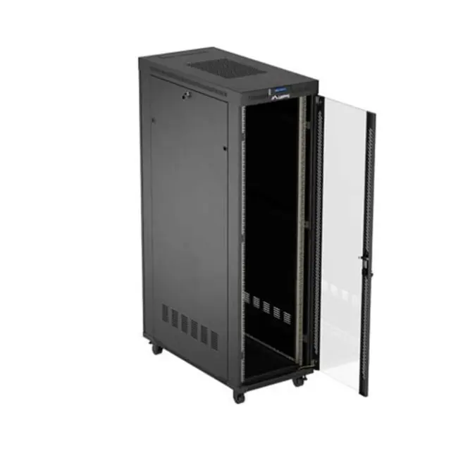 Lanberg Καμπίνα Rack 19" 42U 600X1200 Black LCD V2 (FF01-6242-12BL)
