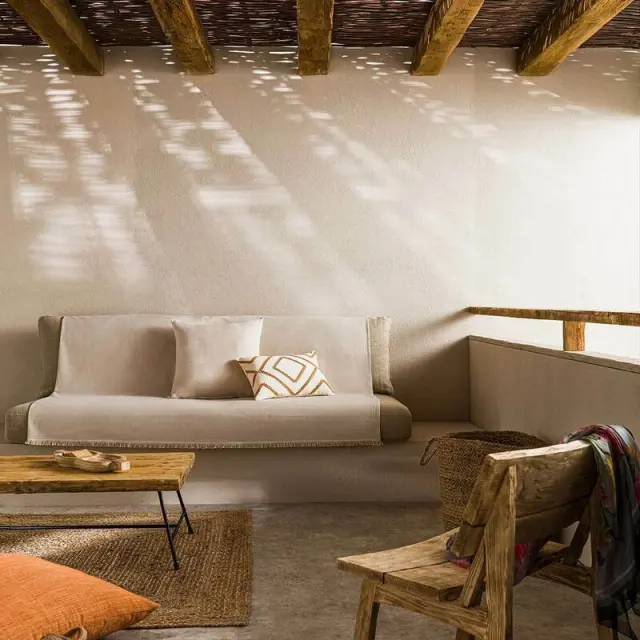 Ριχτάρι Πολυθρόνας 180X180 GOFIS HOME RENE Εκρού 732/05