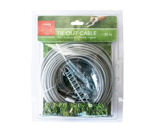 AC Tie Out Cabel 30 m T700901 Pet Supplies