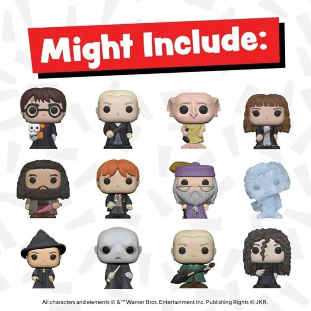 Φιγούρες Funko Bitty Pop! Singles: Harry Potter (Blind Bag/Random) Vinyl Figures 2