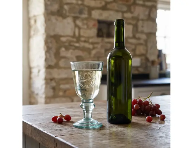 Ποτήρι Glass Drops Αuthentic (1391) Από ανακυκλωμένο γυαλί, Χωρητικότητας 200ml, Διαστάσεων Ø 9 x Υ 16 cm 1391
