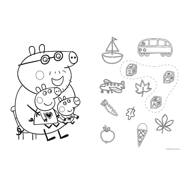 Παζλ Trefl Peppa Pig διπλής όψης 24τμχ 2