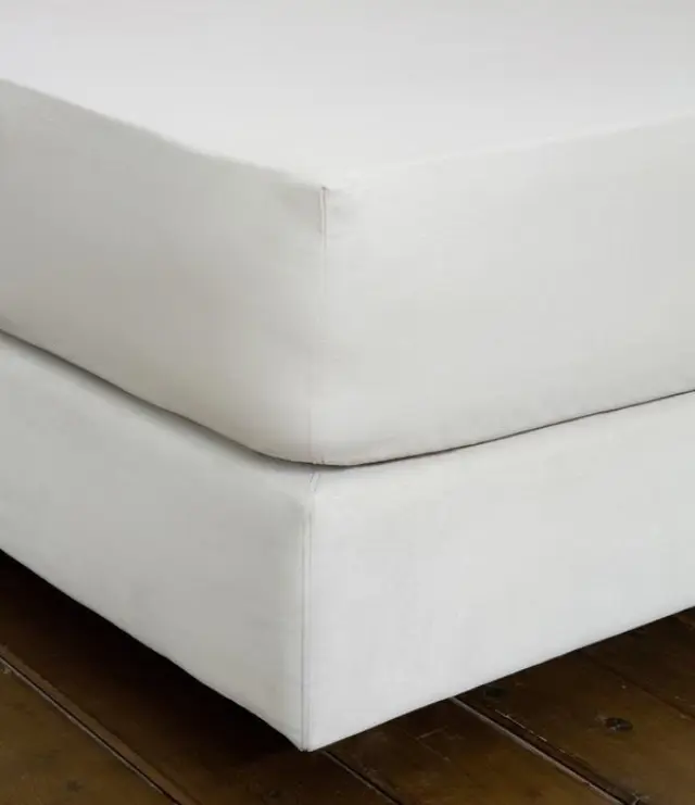 Σεντόνι King Size (180x200+32) Unicolors Linen Beige βαμβακερό nima