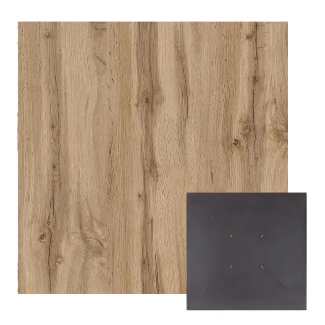 ΕΠΙΦΑΝΕΙΑ ΤΡΑΠΕΖΙΟΥ HPL ΤΕΤΡΑΓΩΝΗ FB95839.36 SONAMA OAK 80x80εκ.