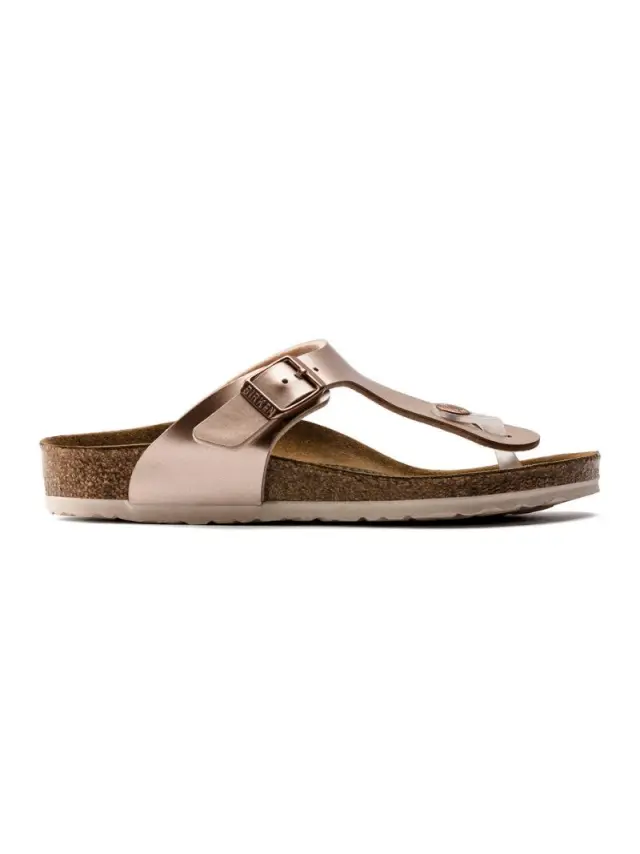 Birkenstock Σαγιονάρες Παιδικό Birko-Flor(ανθεκτικό υλικό της Birkenstock-επιτρέπει την επαφή με το νερό) Ροζ BIR/GIZEH KIDS ELECTRIC 1012526 M/COPPE - 39 3