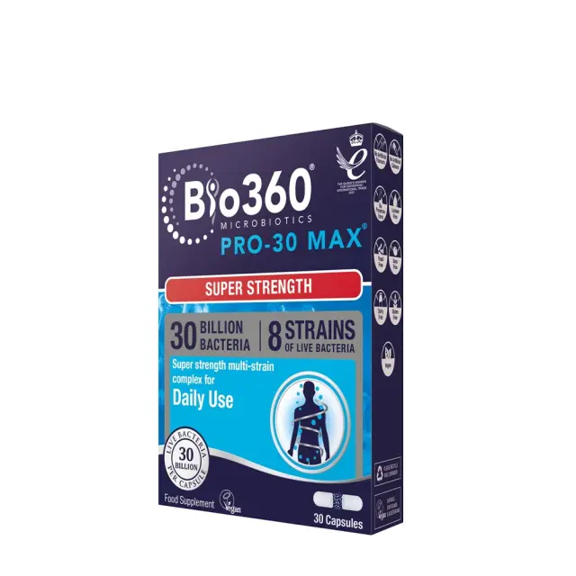 Natures Aid Bio360 Pro-30 MAX (30 Billion Bacteria)