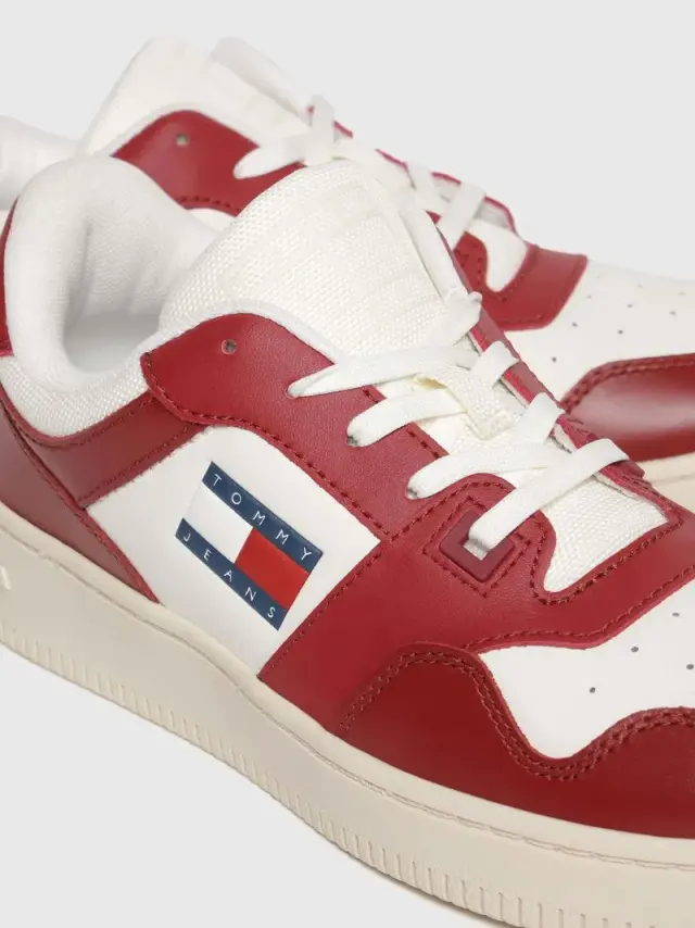 Tommy Hilfiger - Γυναικεία Sneakers Retro Basket EN0EN02505-XMO Κόκκινο 3