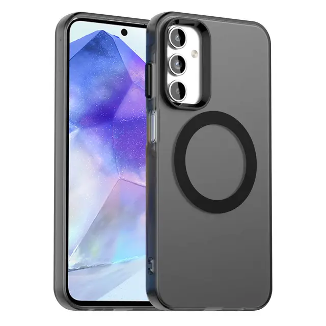 Techsuit® CandyCase MagSafe για Galaxy A55-Black.