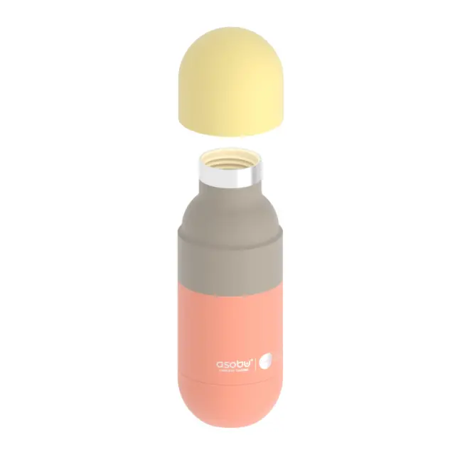 ASOBU Orb - Pastel Peach 415ml 2
