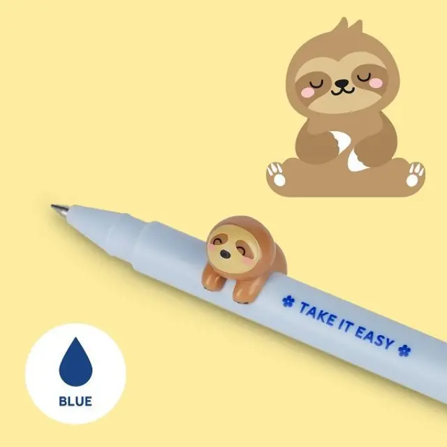 Legami Στυλό Gel Sloth Blue Ink 0.5mm / CPP0005 (Legami) 3