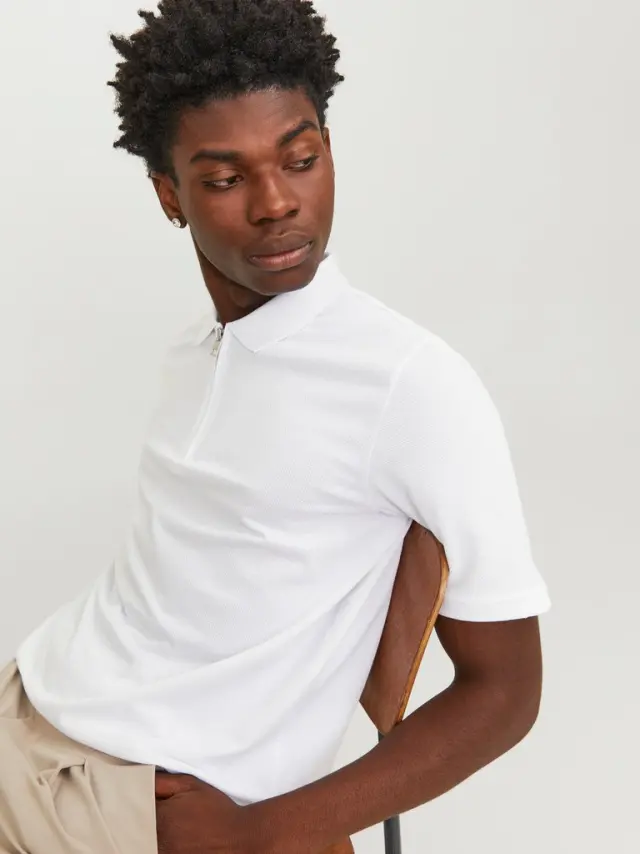 JJEMAC ZIP SS POLO SN white 2
