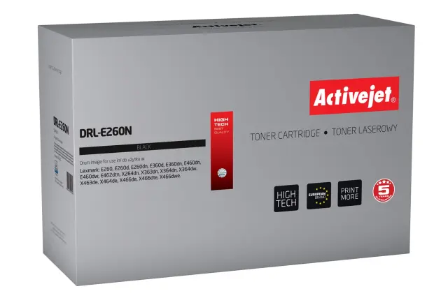 Activejet DRL-E260N drum (replacement for Lexmark E260X22G Supreme 30000 pages black)