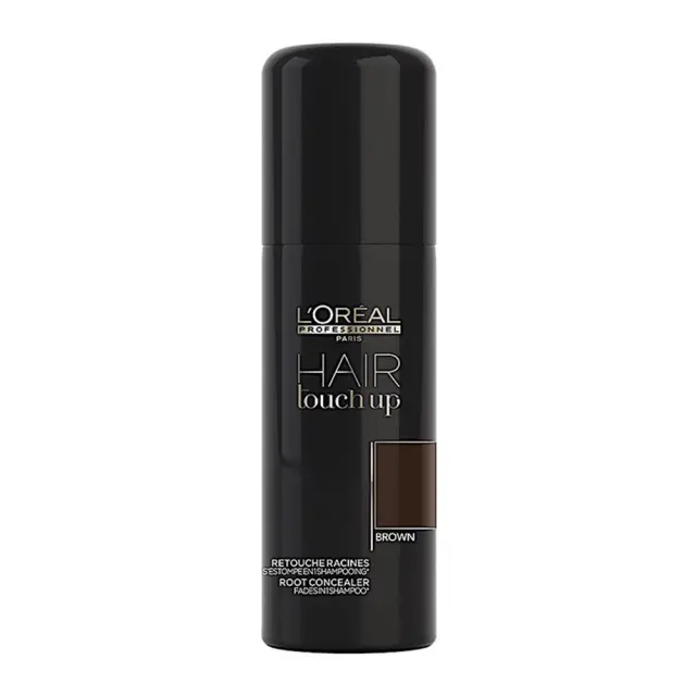 L'oreal Hair Touch Up Spray Για Λευκά Μαλλιά 75ml Brown