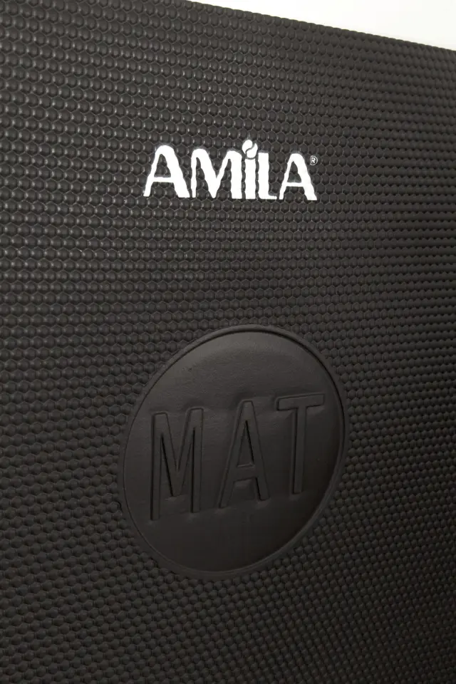 AMILA Στρώμα Γυμναστικής EVA 15mm 100cm Μαύρο (81749) 2