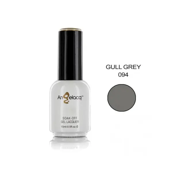 Ημιμόνιμο επαγγελματικό βερνίκι ANGELACQ 15ML - 0.5FL.OZ 094 Gull Grey