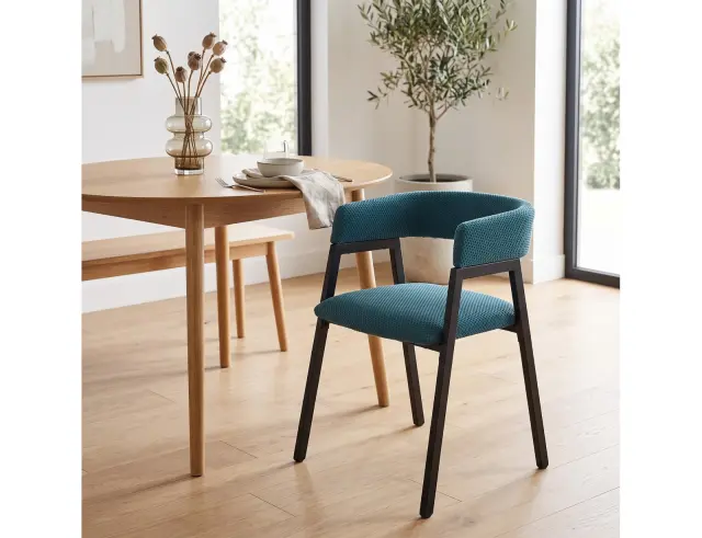 Καρέκλα Atom Home Deco Factory με διαστάσεις 50.5x50x74cm - Blue HD0464