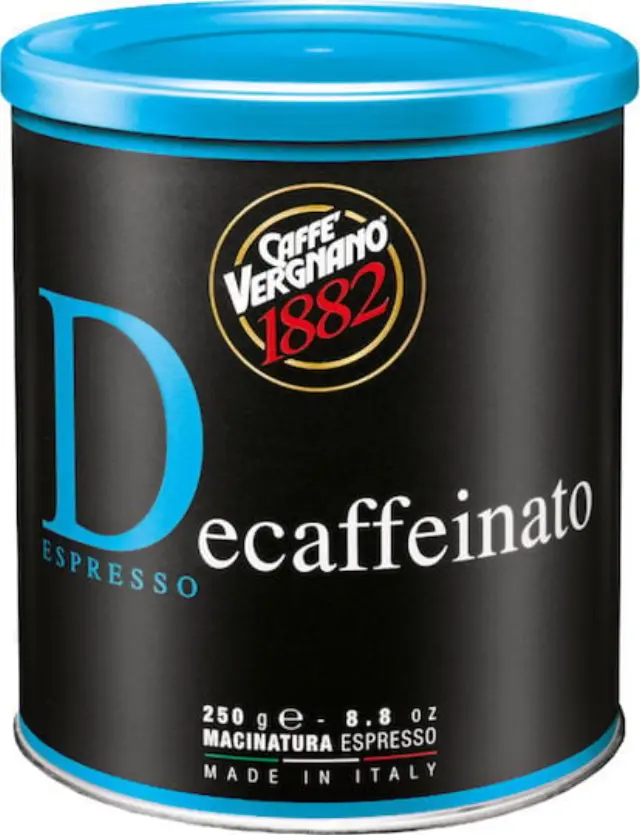 Vergnano Decaf 250g Αλεσμένος