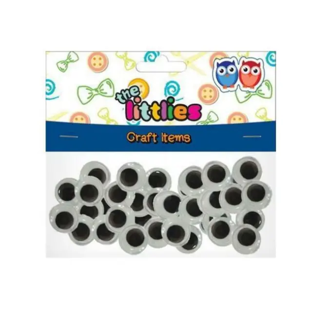 The Littlies Ματάκια Στρόγγυλα Κινούμενα 12mm (000646600)