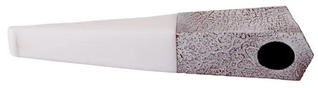 Ξύλινη Πίπα Vauen Quixx 8 με Ακρυλικό Λευκό Στόμιο Briar Wood (Ξύλο Ρείκι) 2