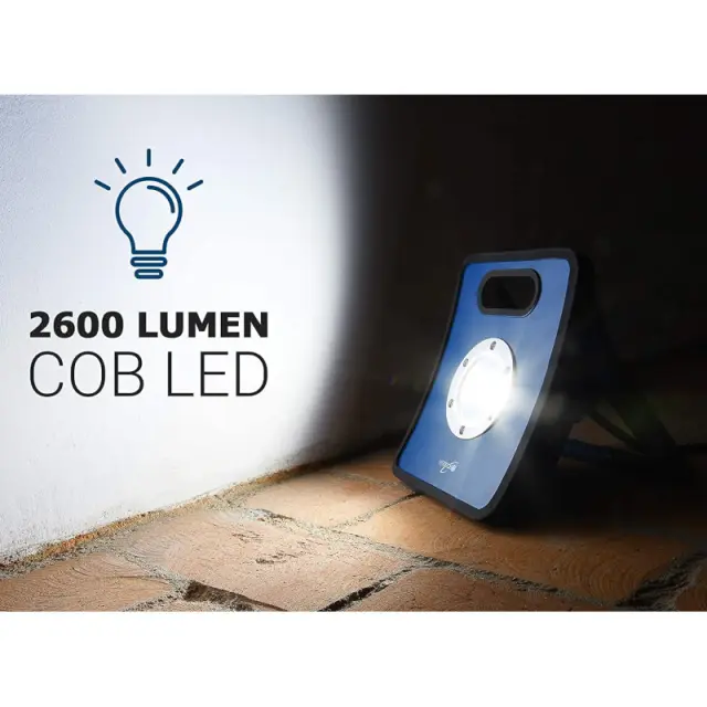 Φακός Συνεργείου Aδιάβροχος Με COB LED 30W HEITECH 04003645 2