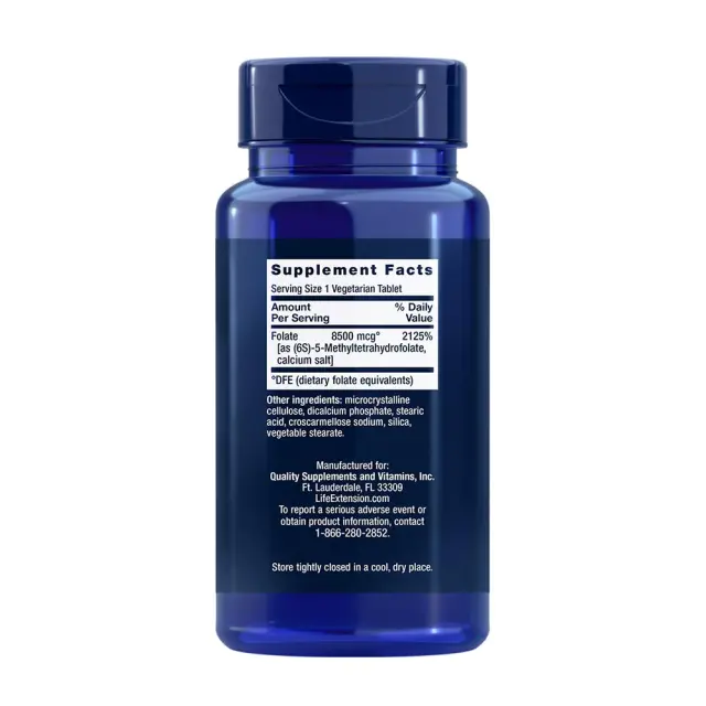 Life Extension High Potency Optimized Folate 2
