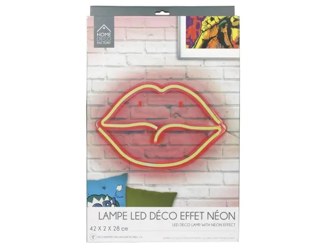 Φωτιστικό Neon Home Deco Factory LA10426 - Mouth - USB LA10426 2