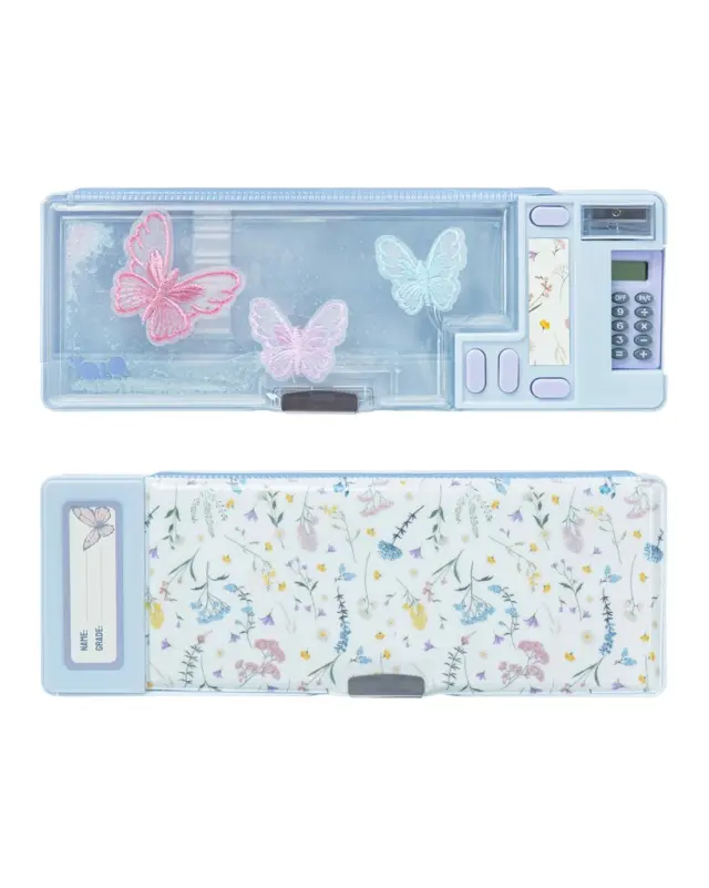 Retro Plus Κασετίνα με Κομπιουτεράκι 3D – Butterflies / 11316 (YOLO)