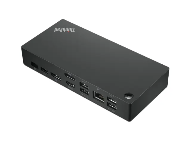 Lenovo 40AY0090EU notebook dock-port replicator Wired USB 3.2 Gen 1 (3.1 Gen 1) Type-C Black