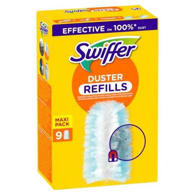 Ανταλλακτικά Φτερά Ξεσκονίσματος Swiffer Duster 9 Τεμ 2