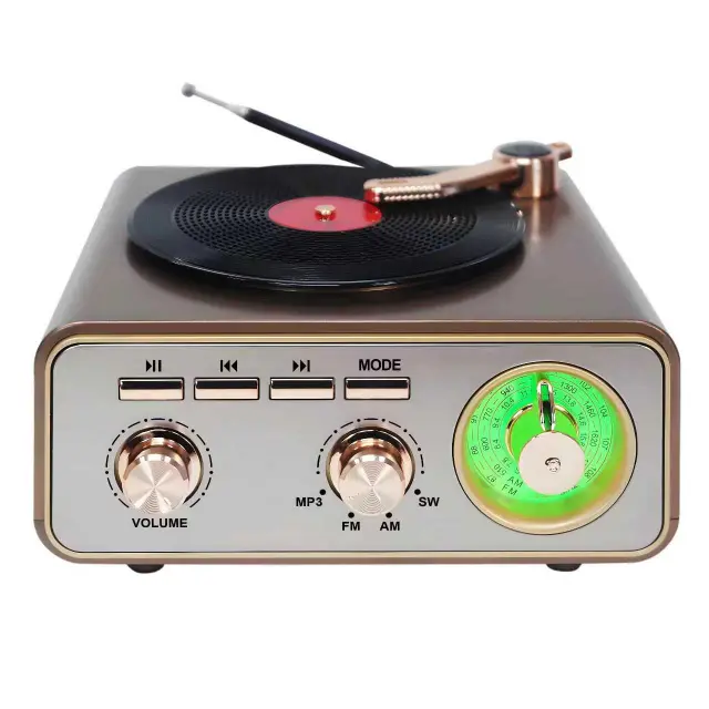 Επαναφορτιζόμενο ραδιόφωνο Retro - M1217BT - 112172 - Purple 2