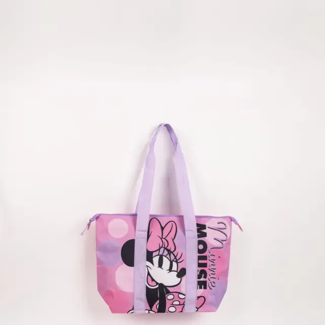 Disney Minnie Whimsy Τσάντα Παραλίας Μεγάλης Χωρητικότητας 47x33x15 cm Ροζ 3