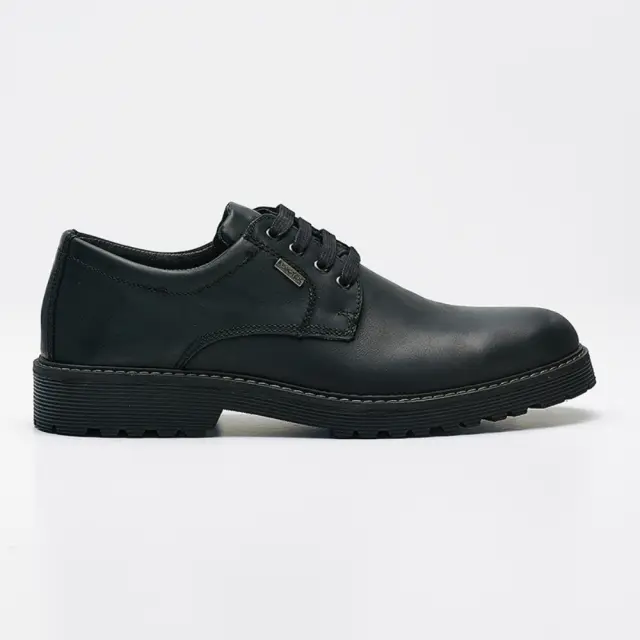 Imac Δετά-Oxfords Ανδρικό δέρμα Μαύρο IMA/450628 BLACK