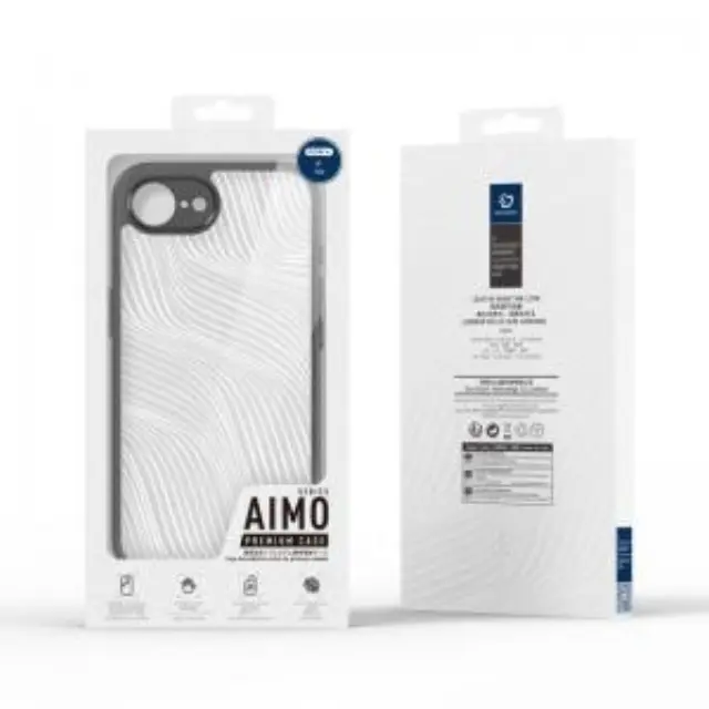 Θήκη TPU & PC Dux Ducis Apple iPhone 16e Aimo Μαύρο N68018 3