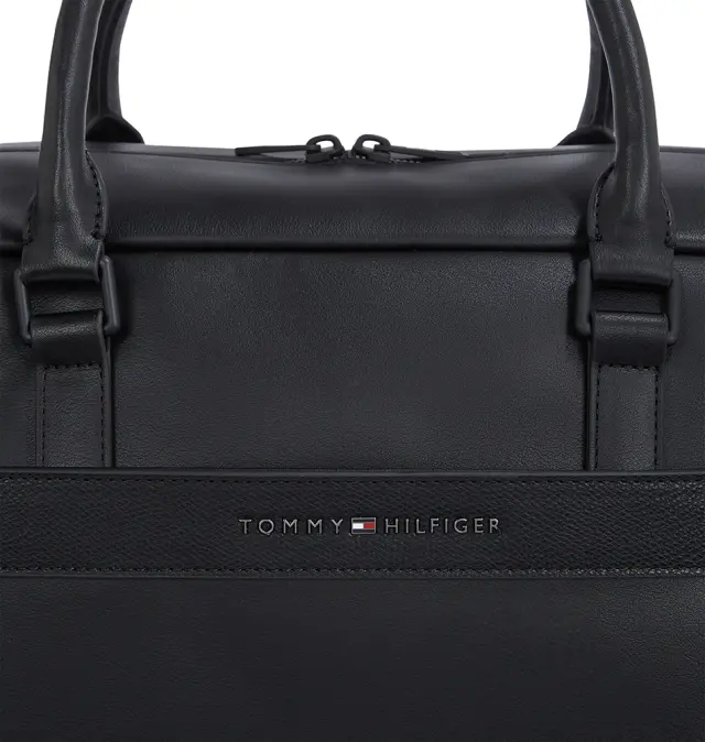 Σάκος TOMMY HILFIGER TH Corporation Duffle 13353 24lt Μαύρο 3