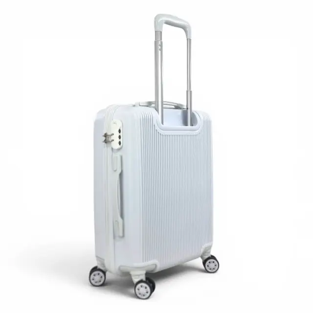 Σκληρή Βαλίτσα Καμπίνας PLAYFULBAGS PS029-20 (55x40x19cm) – Ιδανική για Ryanair & Low-Cost Πτήσεις - Ροζ/Χρυσό 3